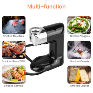 TMKEFFC Pistola Affumicatore per Alimenti, Handheld Cocktail Affumicato... - Ilgrandebazar