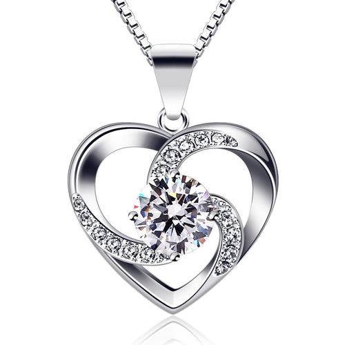 B.Catcher regalo di San Valentino per collana da donna, in argento Argento. - Ilgrandebazar