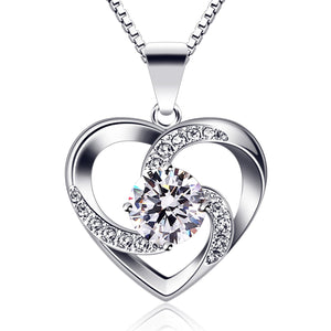 B.Catcher regalo di San Valentino per collana da donna, in argento Argento. - Ilgrandebazar