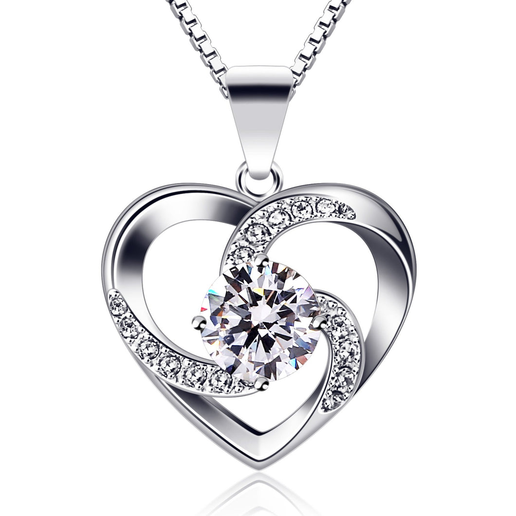 B.Catcher regalo di San Valentino per collana da donna, in argento Argento. - Ilgrandebazar