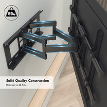 Carica l&#39;immagine nel visualizzatore di Gallery, BONTEC Supporto da Parete per TV da LED LCD 32-85 pollici, Staffa TV con Movimento Inclinabile ed Estendibile, Supporto TV per Muro Staffa Ultra Resistente a 60kg, Max VESA 600x400mm