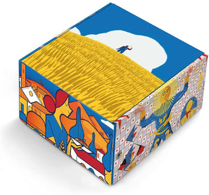 Barilla Box Pasta in Edizione Limitata Manifesto Del Grano Duro con 6 Pack di Pasta Barilla Lunga e Corta da 700 gr Grano 100% Italiano e Taccuino Personalizzato Illustrato da 11 Illustratori