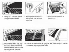 Carica l&#39;immagine nel visualizzatore di Gallery, AutoCompanion - Rete di sicurezza per auto (barriera protezione per... - Ilgrandebazar