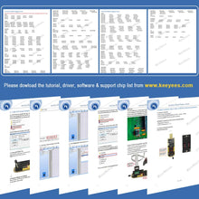 Carica l&#39;immagine nel visualizzatore di Gallery, KeeYees SOP8 SOIC8 Test Clip per EEPROM 25CXX / + Programmatore - Ilgrandebazar