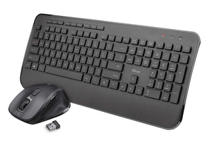 Trust Classicline Tastiera Resistente all'Acqua, USB, Nero [Layout Italiano] - Ilgrandebazar
