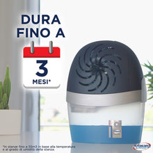 Carica l'immagine nel visualizzatore di Gallery, Ariasana Aero 360° kit Assorbiumidità (1 Dispositivo incl. 1 Ricarica Tab 450g), Deumidificatore non Elettrico e Riciclabile, Assorbi Umidità contro Condensa e Muffa