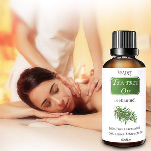 Tea Tree Olio Essenziale 50ml 100% Puro Biologico Naturale Essenziale... - Ilgrandebazar