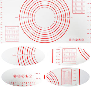 Gwhole Tappetino da Forno in Silicone(60x40cm), Extra Grande Stuoia 60x40cm - Ilgrandebazar