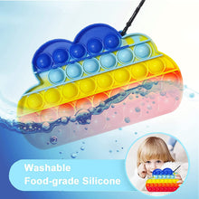 Carica l'immagine nel visualizzatore di Gallery, Hoqque Pop Figet Toys Push It Antistress Gioco Game Rari Multicolor Bubble Pal Originale Duri Figet Regalo Ragazzo Ragazza Bambino Nuvole