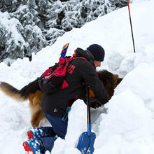 Carica l&#39;immagine nel visualizzatore di Gallery, ALPIDEX Pala da Valanga Alluminio Pala da Neve Portatile Manico Estraibile