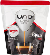 Carica l&#39;immagine nel visualizzatore di Gallery, Kimbo Capsule Uno Espresso Napoli - 6 Astucci da 16 Capsule (Totale 96 Capsule)