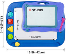 Carica l'immagine nel visualizzatore di Gallery, SGILE Grande Lavagna Magnetica per Bambini 2, 3, 4 Anni, Tavola da Disegno Cancellabile Lavagnetta Magica, Giocattoli Educativi, Regalo per Bambini, Portatile