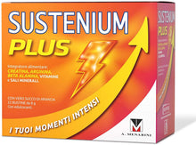 Carica l'immagine nel visualizzatore di Gallery, Sustenium Plus - L'Integratore Tonico A Base Di Vitamine, Sali Minerali E Con L'Aggiunta Di Creatina Per Avere Sempre Il Massimo Dell'Energia. Confezione Da 22 Bustine Da 8Gr. - 176 g Sustenium Plus 22