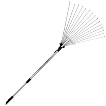 Carica l&#39;immagine nel visualizzatore di Gallery, TABOR TOOLS J16E Rastrello Per Foglie Da Giardino Regolabile 80-160cm con...