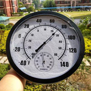 Magiin 1 pz Termometro Igrometro Interno Esterno per Patio Giardino... - Ilgrandebazar