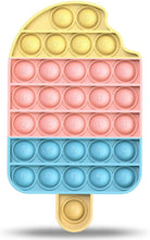 Carica l'immagine nel visualizzatore di Gallery, Bubble Fidget Toy Sensoriale, Antistress per Esigenze Speciali di Autismo | Giocattoli per Alleviare l'ansia, estrusione per Adulti e Bambini (gelato) gelato-it