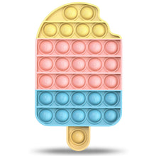 Carica l'immagine nel visualizzatore di Gallery, Bubble Fidget Toy Sensoriale, Antistress per Esigenze Speciali di Autismo | Giocattoli per Alleviare l'ansia, estrusione per Adulti e Bambini (gelato) gelato-it