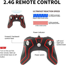 Carica l&#39;immagine nel visualizzatore di Gallery, Macchina Telecomandata, 4WD RC Auto Telecomando 360° Rotazione Acrobatica RC Stunt Car Telecomandate, 1:28 / 2.4GHZ Macchina Radiocomandata per Bambini Giocattoli - Rosso (Batteria Non Inclusa)
