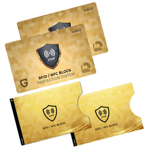 Carta Di Blocco Goodz Protezione RFID NFC Per Credito Portafoglio... - Ilgrandebazar