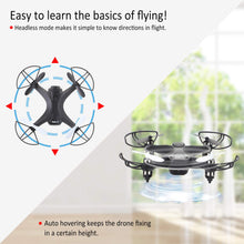 Carica l&#39;immagine nel visualizzatore di Gallery, tech rc Mini Drone con HD Telecamera Due Batterie Funzione di... - Ilgrandebazar