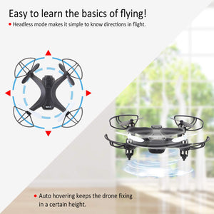 tech rc Mini Drone con HD Telecamera Due Batterie Funzione di... - Ilgrandebazar