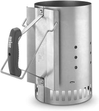 Carica l'immagine nel visualizzatore di Gallery, Weber 17631 - Kit Ciminiera di Accensione + 2 Kg di Bricchetti + 3 Cubetti Accensione