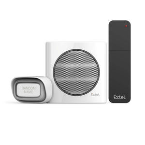 Extel 081748 estensione Suonerie universale senza fili bianco 200 m, Bianco - Ilgrandebazar