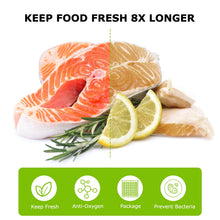 Carica l'immagine nel visualizzatore di Gallery, Bonsenkitchen Sacchetti Sottovuoto per Alimenti 100 Buste 20 x 30 cm per Macchine Sottovuoto, Sacchetti Sottovuoto Goffrati per La Conservazione Degli Alimenti e La Cottura Sottovuoto, Senza BPA