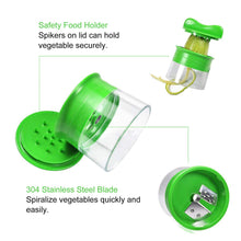 Carica l&#39;immagine nel visualizzatore di Gallery, Linkax Affetta Verdure Affettatrice a Spirale Spiralizzatore Spiralizer... - Ilgrandebazar