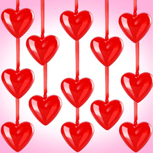 Carica l&#39;immagine nel visualizzatore di Gallery, 24 Pezzi Ornamenti per Cuori in Plastica Traslucida di San Valentino... - Ilgrandebazar