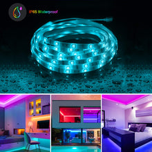 Carica l&#39;immagine nel visualizzatore di Gallery, 5M Striscia LED Musicale, Retroilluminazione TV USB RGB 5 Metri - Ilgrandebazar