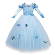 Carica l&#39;immagine nel visualizzatore di Gallery, NNDOLL Cenerentola Vestito Costumi Carnevale Bambina Bimba Principessa... - Ilgrandebazar
