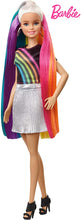 Carica l&#39;immagine nel visualizzatore di Gallery, Barbie Bambola con Capelli Lunghi Arcobaleno e Tanti Accessori, Giocattolo per Bambini 3 + Anni, FXN96 Single
