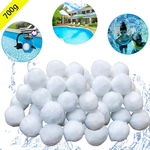 KATELUO 700g Filtro Balls,Sfere per Filtrazione a Sabbia bianco - Ilgrandebazar