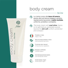 Carica l'immagine nel visualizzatore di Gallery, Nuvò - Crema Corpo Bava di Lumaca + Acido Ialuronico, 200ml, BIOLOGICA Super Idratante, Nutriente, Profumata, con Bava di Lumaca per Smagliature e Pelle Secca - Made in Italy 200ml