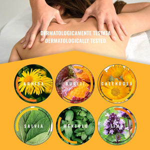 Arnica Per Cavalli Uso Umano 500 ml Dulàc Made in Italy, Arnica Gel Forte 95% di Arnica Montana, Arnica Forte arricchita con Oli essenziali di Timo e Mentolo, Formula Naturale