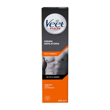 Carica l'immagine nel visualizzatore di Gallery, Veet Men, Crema Depilatoria Uomo, Pelli Normali, 200 ml, L'imballagio può variare 200 ml (Confezione da 1)