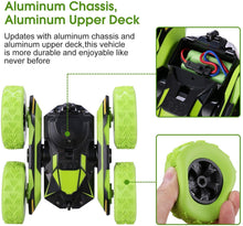 Carica l&#39;immagine nel visualizzatore di Gallery, BAISIQI Macchina Telecomandata per Bambini Ricaricabile Auto Telecomandata 4WD Rotazione 360 Gradi radiocomando 2.4 GHz Regali Compleanno Natale per di 5-12 Anni Ragazzi Verde