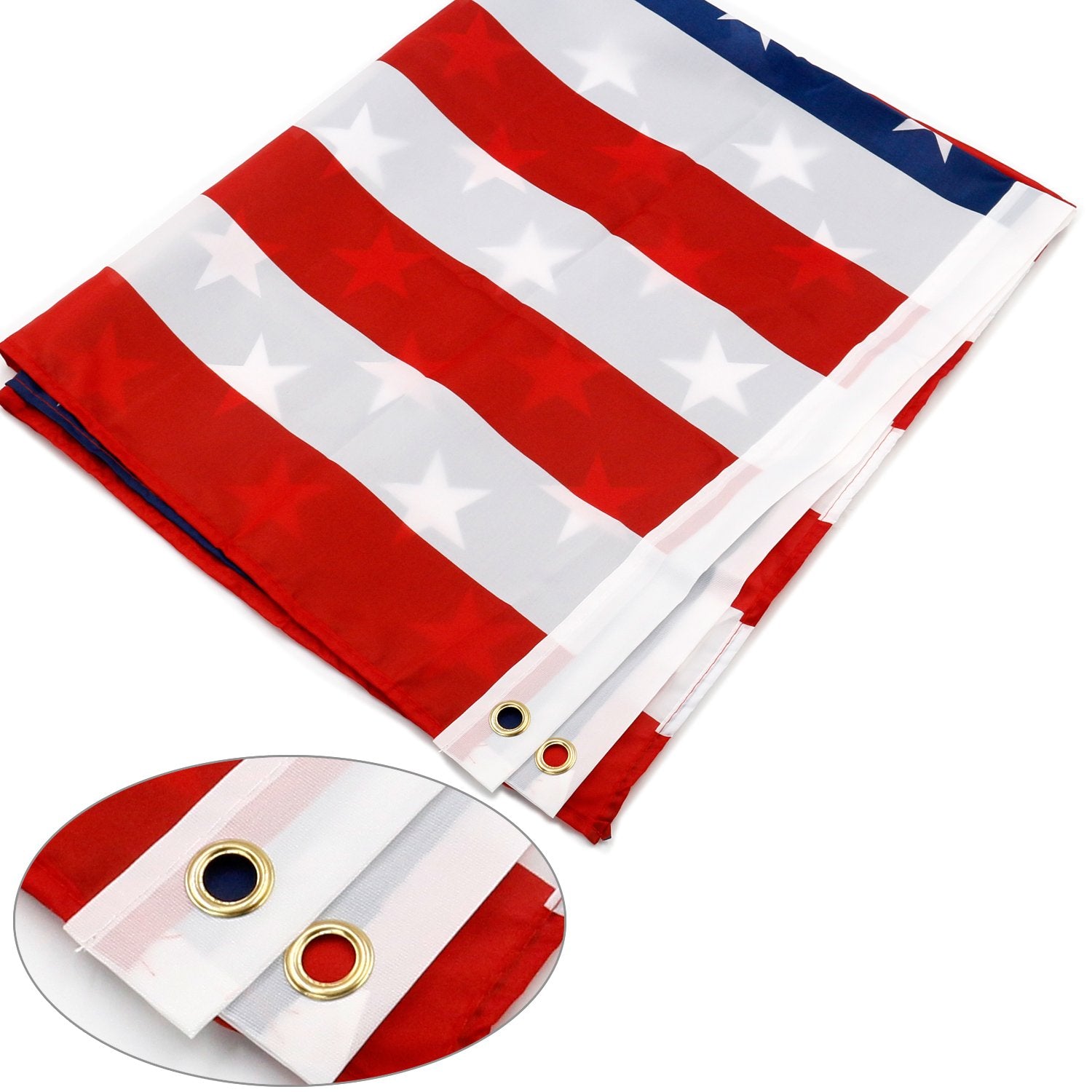 TRIXES Bandiera Americana 150 cm x 90 cm - Stelle e Strisce - 5 Piedi x 3 Piedi TRIXES Bandiera Americana 150 cm x 90 cm - Stelle e Strisce - 5 Piedi x 3 Piedi