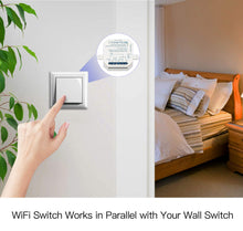 Carica l&#39;immagine nel visualizzatore di Gallery, LoraTap Interruttore WiFi Alexa, Smart Timer Switch Funziona in Parallelo... - Ilgrandebazar