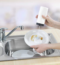 Carica l'immagine nel visualizzatore di Gallery, Wenko 54670100 Dispenser per detersivo Easy SQUEEZ 6  x  6  x  14 cm, Bianco - Ilgrandebazar