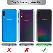 Carica l&#39;immagine nel visualizzatore di Gallery, iBetter per Samsung Galaxy A70 Cover, Thin Fit Gomma Morbida Protettiva Nero - Ilgrandebazar