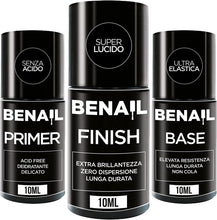 Carica l&#39;immagine nel visualizzatore di Gallery, Gel Unghie Ricostruzione Professionale, Gel Monofasico Autolivellante in Fibra di Vetro, Gel Ricostruzione Unghie Mantra™ Durata 5 Settimane 30ml (Primer+Base+Top)