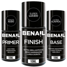 Carica l&#39;immagine nel visualizzatore di Gallery, Gel Unghie Ricostruzione Professionale, Gel Monofasico Autolivellante in Fibra di Vetro, Gel Ricostruzione Unghie Mantra™ Durata 5 Settimane 30ml (Primer+Base+Top)