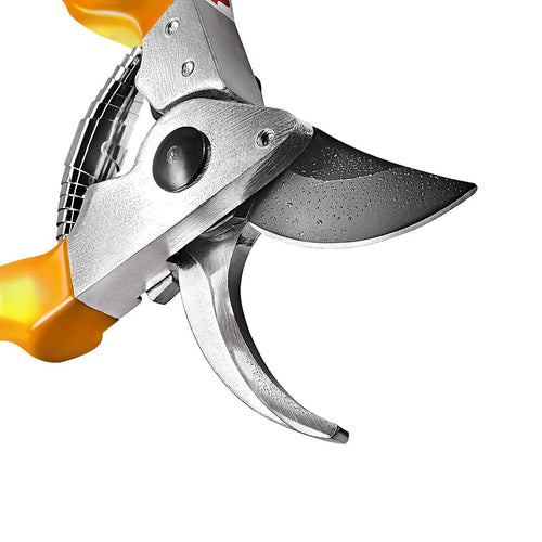 GRÜNTEK Forbici e Cesoie da Potatura. Taglio Bypass, Lama 48 mm, Giallo - Ilgrandebazar