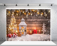 Carica l'immagine nel visualizzatore di Gallery, AIIKES 7x5FT Sfondo fotografico di Natale Vinile Ornamenti per alberi di Natale Sfondo fotografico Sfondo fotografico neonato Sfondo di famiglia Festa di Natale Sfondo Galleria fotografica 10-823