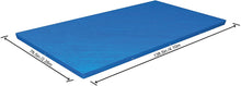 Carica l'immagine nel visualizzatore di Gallery, Bestway 58107, Copripiscina Steel Pro Frame Rettangolare, 410x226 cm 400 x 211 cm