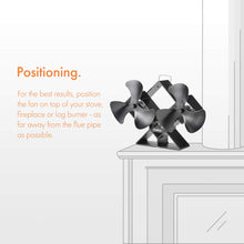 Carica l&#39;immagine nel visualizzatore di Gallery, VonHaus Doppio Termoventilatore - Doppie Lame per una Maggiore Circolazione... - Ilgrandebazar