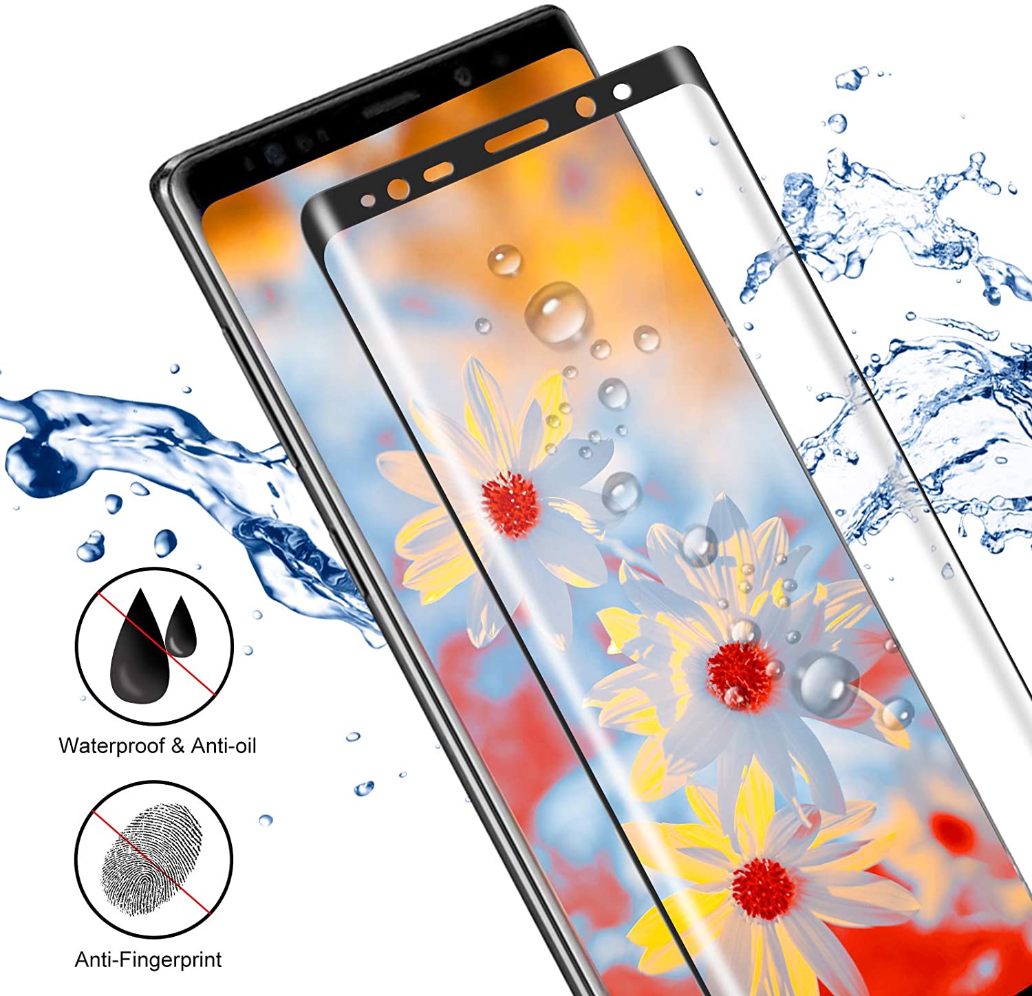 Vetro Temperato Per Doogee Note 59 (6.75 Pollici) - 2 Pezzi, Pellicola Protettiva Trasparente, 0.3 Mm, HD, Facile Installazione