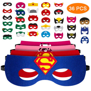 36 Pezzi Nuova Edizione Maschere di Supereroi, Maschera per Bambini,... - Ilgrandebazar